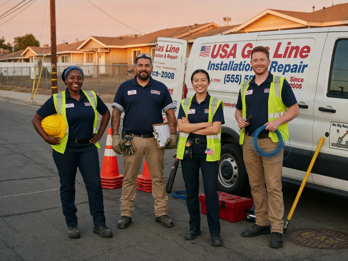 Gas Line Installation company in Bronston, KY